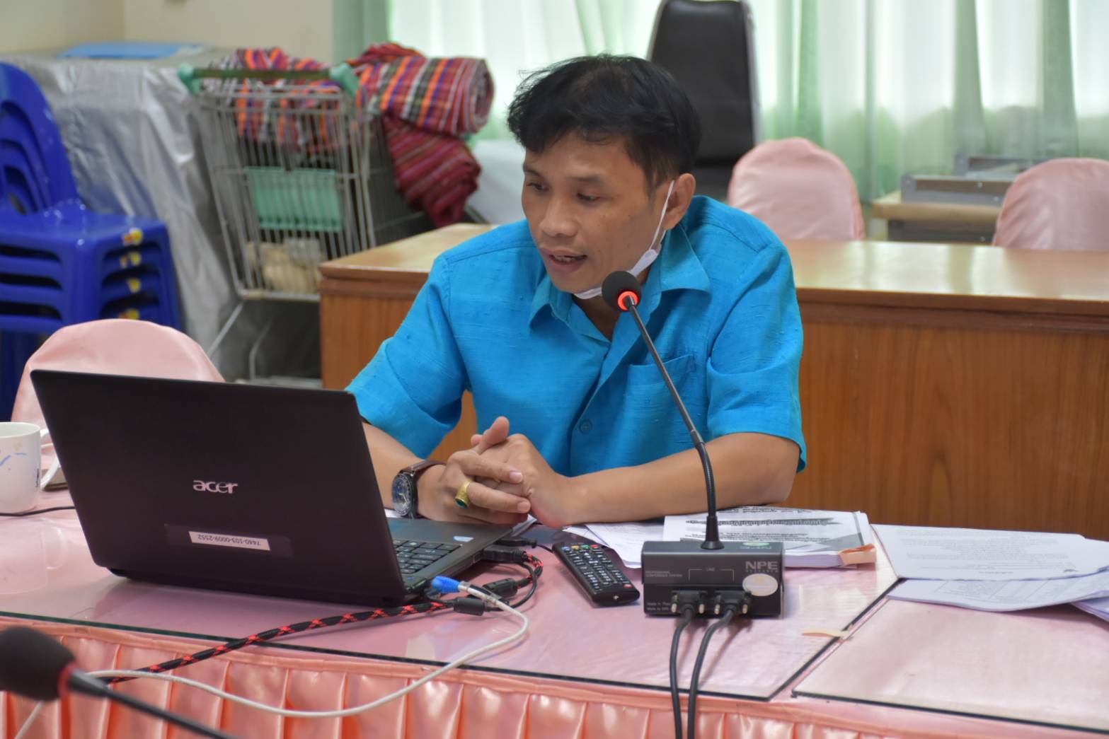 ?พช.มหาสารคาม ประชุมประสานแผนการขับเคลื่อนงานพัฒนาชุมชนตามนโยบายของรัฐบาล งานตามภารกิจของกรมการพัฒนาชุมชน และงานในระดับพื้นที่?