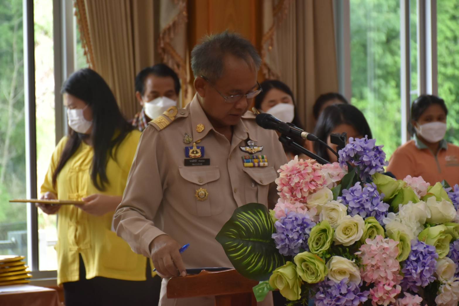 ?จังหวัดมหาสารคาม มอบเกียรติบัตรการคัดสรรกิจกรรมพัฒนาชุมชนดีเด่น ประจำปี 2566?
