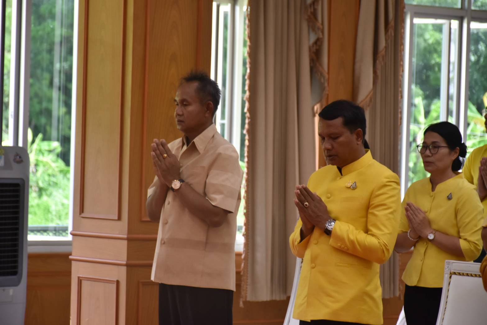 ?พัฒนาการจังหวัดมหาสารคาม ร่วมพิธีเจริญพระพุทธมนต์และปฏิบัติธรรมเจริญสมาธิภาวนา ถวายเป็นพระราชกุศล แด่ พระบาทสมเด็จปรเมนทรรามาธิบดีศรีสินทรมหาวชิราลงกรณ พระวชิรเกล้าเจ้าอยู่หัว เนื่องในโอกาสวันเฉลิมพระชนมพรรษา (28 กรกฎาคม 2566)?