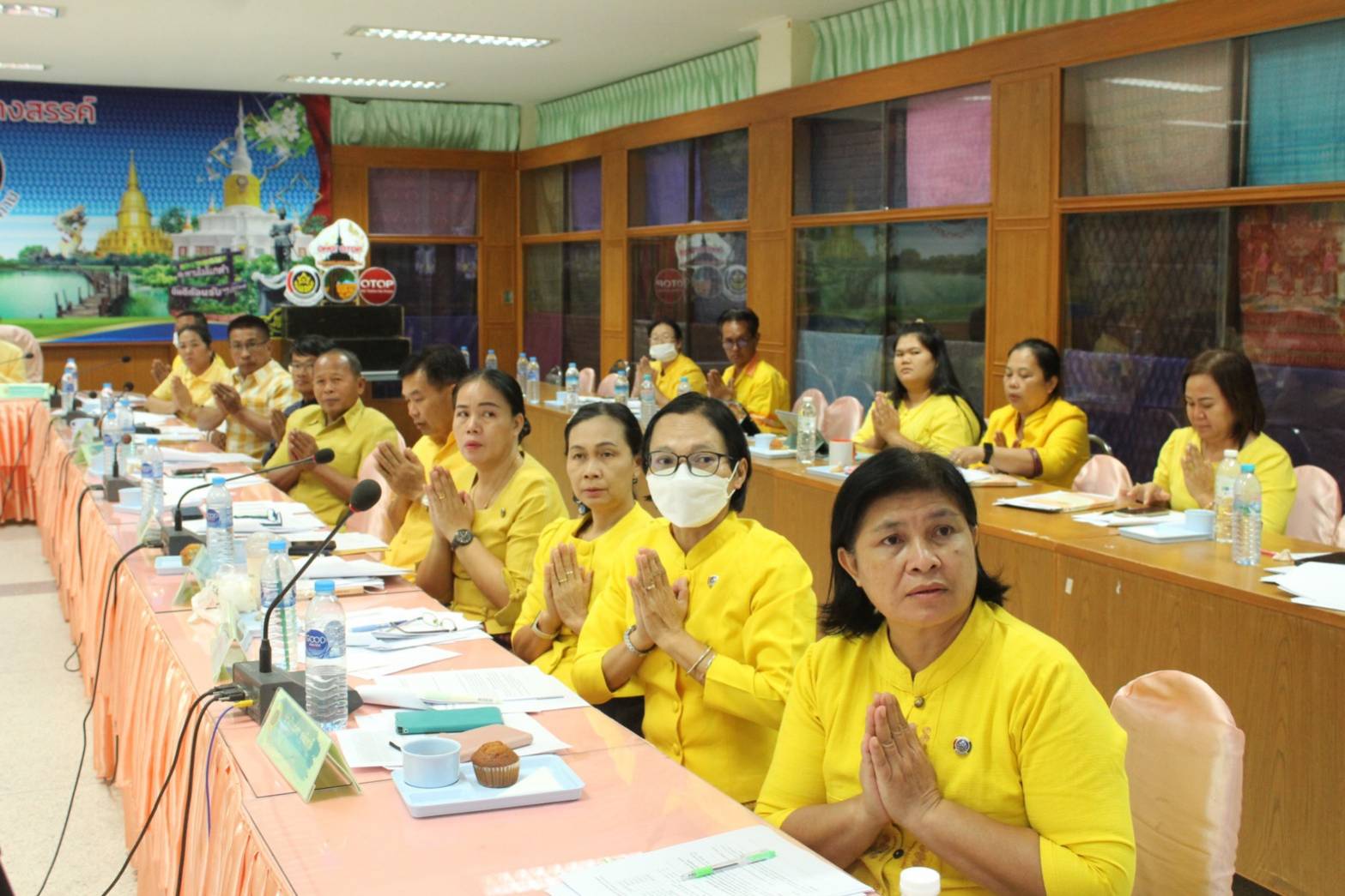 ?พช.มหาสารคาม ร่วมเจริญพระพุทธมนต์และปฏิบัติธรรมเจริญสมาธิภาวนา ถวายพระพรชัย และถวายพระราชกุศลแด่พระบาทสมเด็จพระเจ้าเจ้าอยู่หัว เนื่องในโอกาสมหามงคลวันเฉลิมพระชนมพรรษา (28 กรกฎาคม 2566)?