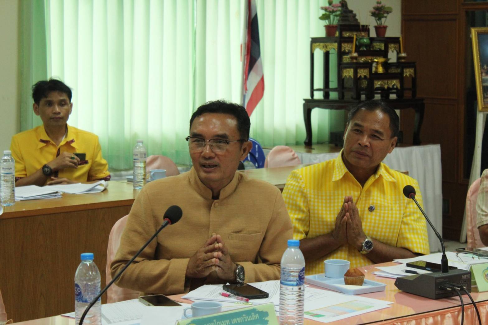 ?พช.มหาสารคาม ร่วมเจริญพระพุทธมนต์และปฏิบัติธรรมเจริญสมาธิภาวนา ถวายพระพรชัย และถวายพระราชกุศลแด่พระบาทสมเด็จพระเจ้าเจ้าอยู่หัว เนื่องในโอกาสมหามงคลวันเฉลิมพระชนมพรรษา (28 กรกฎาคม 2566)?