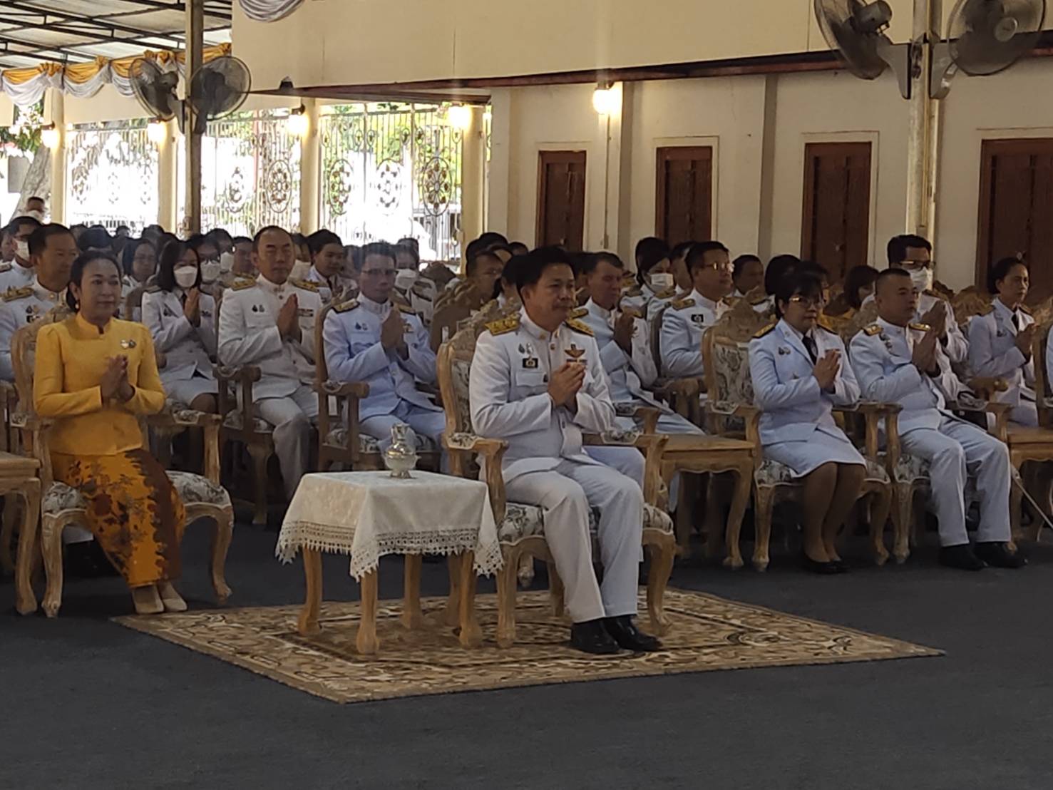 ?พช.มหาสารคาม ร่วมพิธีเฉลิมพระเกียรติพระบาทสมเด็จพระเจ้าอยู่หัว เนื่องในโอกาสวันเฉลิมพระชนมพรรษาพระบาทสมเด็จพระเจ้าอยู่หัว 28 กรกฎาคม 2566?