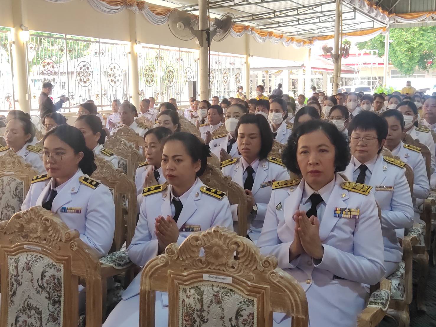 ?พช.มหาสารคาม ร่วมพิธีเฉลิมพระเกียรติพระบาทสมเด็จพระเจ้าอยู่หัว เนื่องในโอกาสวันเฉลิมพระชนมพรรษาพระบาทสมเด็จพระเจ้าอยู่หัว 28 กรกฎาคม 2566?
