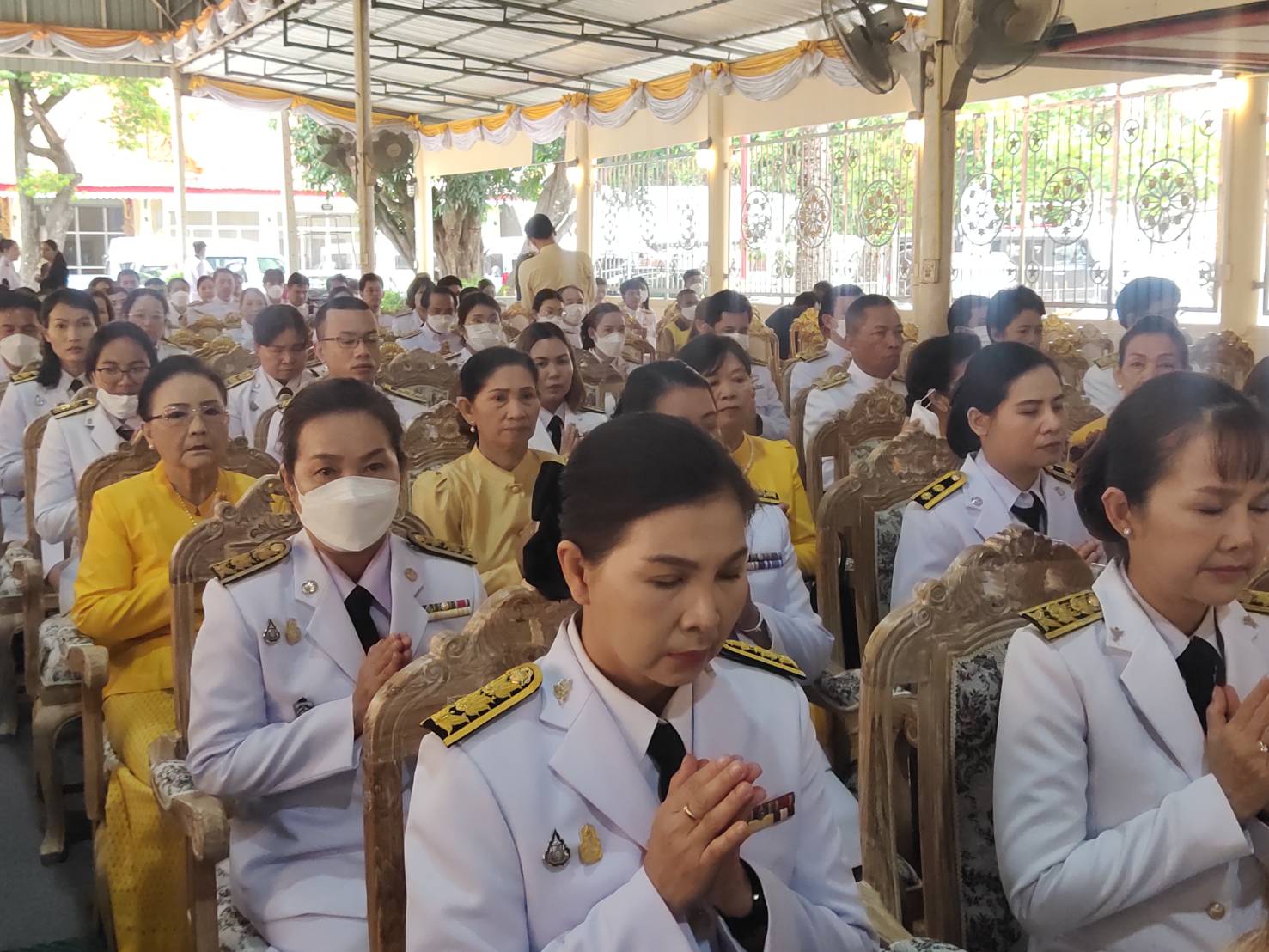 ?พช.มหาสารคาม ร่วมพิธีเฉลิมพระเกียรติพระบาทสมเด็จพระเจ้าอยู่หัว เนื่องในโอกาสวันเฉลิมพระชนมพรรษาพระบาทสมเด็จพระเจ้าอยู่หัว 28 กรกฎาคม 2566?
