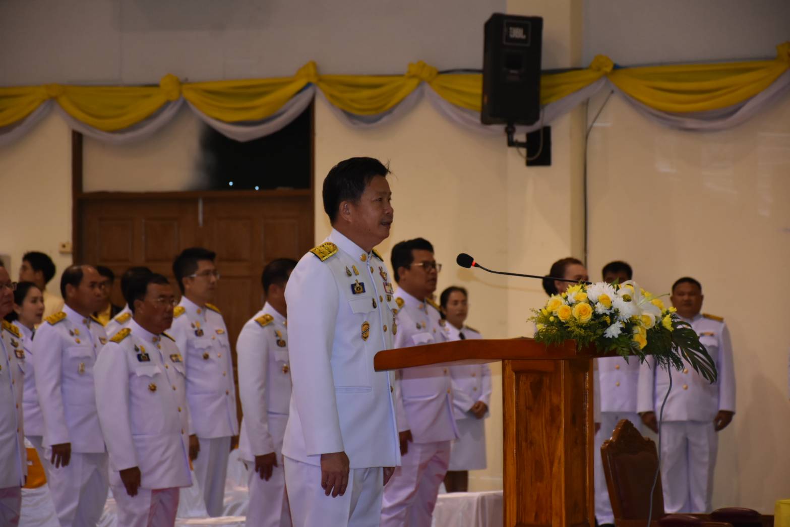 ?พช.มหาสารคาม ร่วมพิธีถวายสัตย์ปฏิญาณเพื่อเป็นข้าราชการที่ดีและพลังของแผ่นดิน เนื่องในโอกาส วันเฉลิมพระชนมพรรษา พระบาทสมเด็จพระเจ้าอยู่หัว  28 กรกฎาคม 2566?