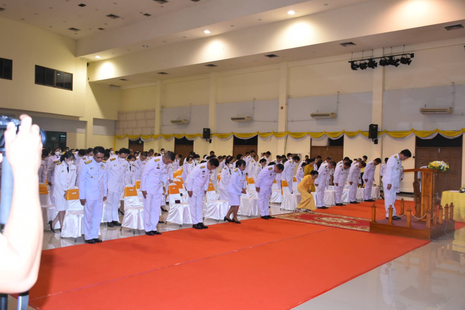 ?พช.มหาสารคาม ร่วมพิธีถวายสัตย์ปฏิญาณเพื่อเป็นข้าราชการที่ดีและพลังของแผ่นดิน เนื่องในโอกาส วันเฉลิมพระชนมพรรษา พระบาทสมเด็จพระเจ้าอยู่หัว  28 กรกฎาคม 2566?
