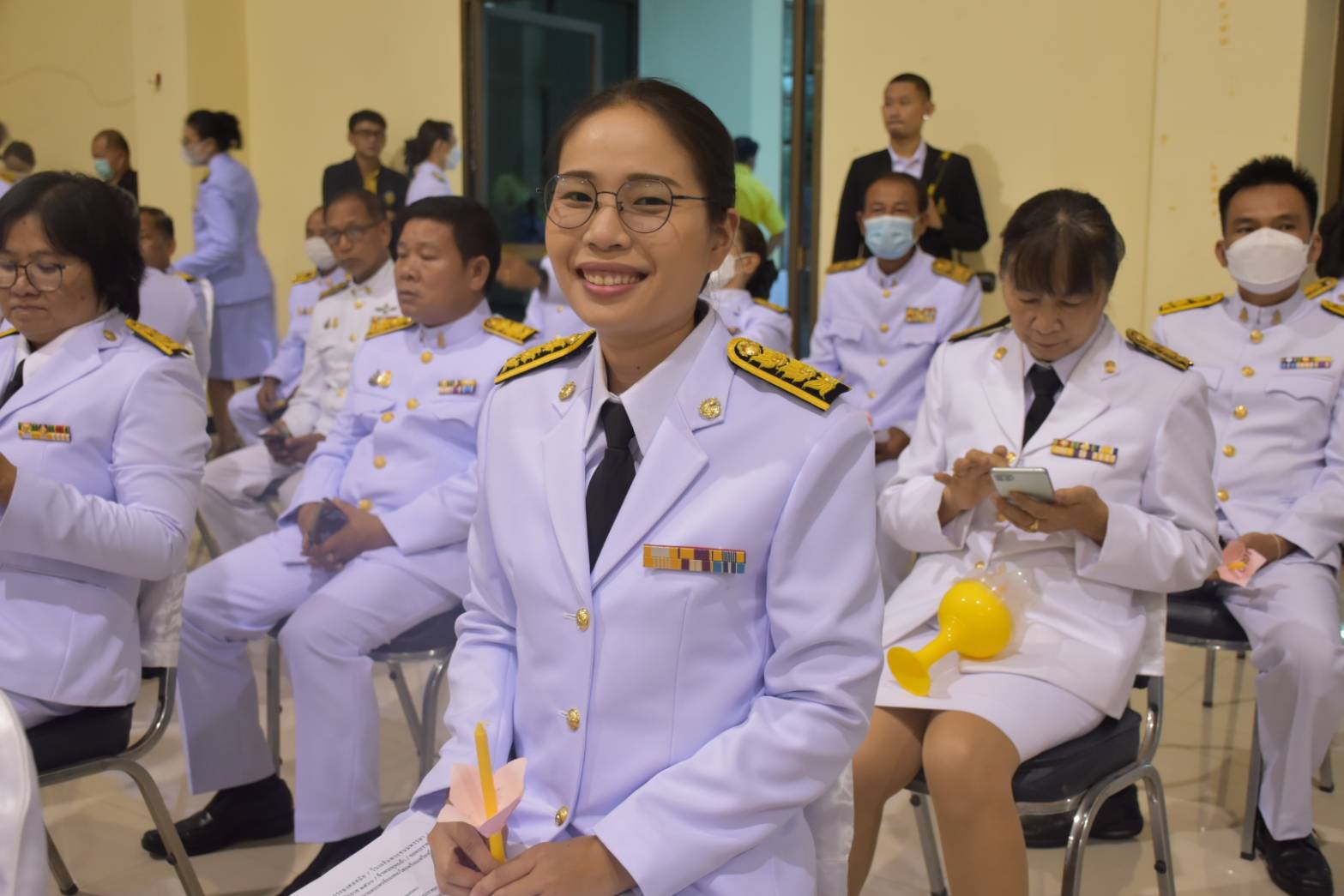 ?พช.มหาสารคาม ร่วมถวายเครื่องราชสักการะและจุดเทียนถวายพระพรชัยมงคล เฉลิมพระเกียรติพระบาทสมเด็จพระเจ้าอยู่หัว เนื่องในโอกาสมหามงคลวันเฉลิมพระชนมพรรษา (28 กรกฎาคม 2566)?