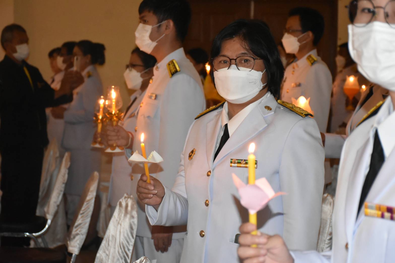 ?พช.มหาสารคาม ร่วมถวายเครื่องราชสักการะและจุดเทียนถวายพระพรชัยมงคล เฉลิมพระเกียรติพระบาทสมเด็จพระเจ้าอยู่หัว เนื่องในโอกาสมหามงคลวันเฉลิมพระชนมพรรษา (28 กรกฎาคม 2566)?