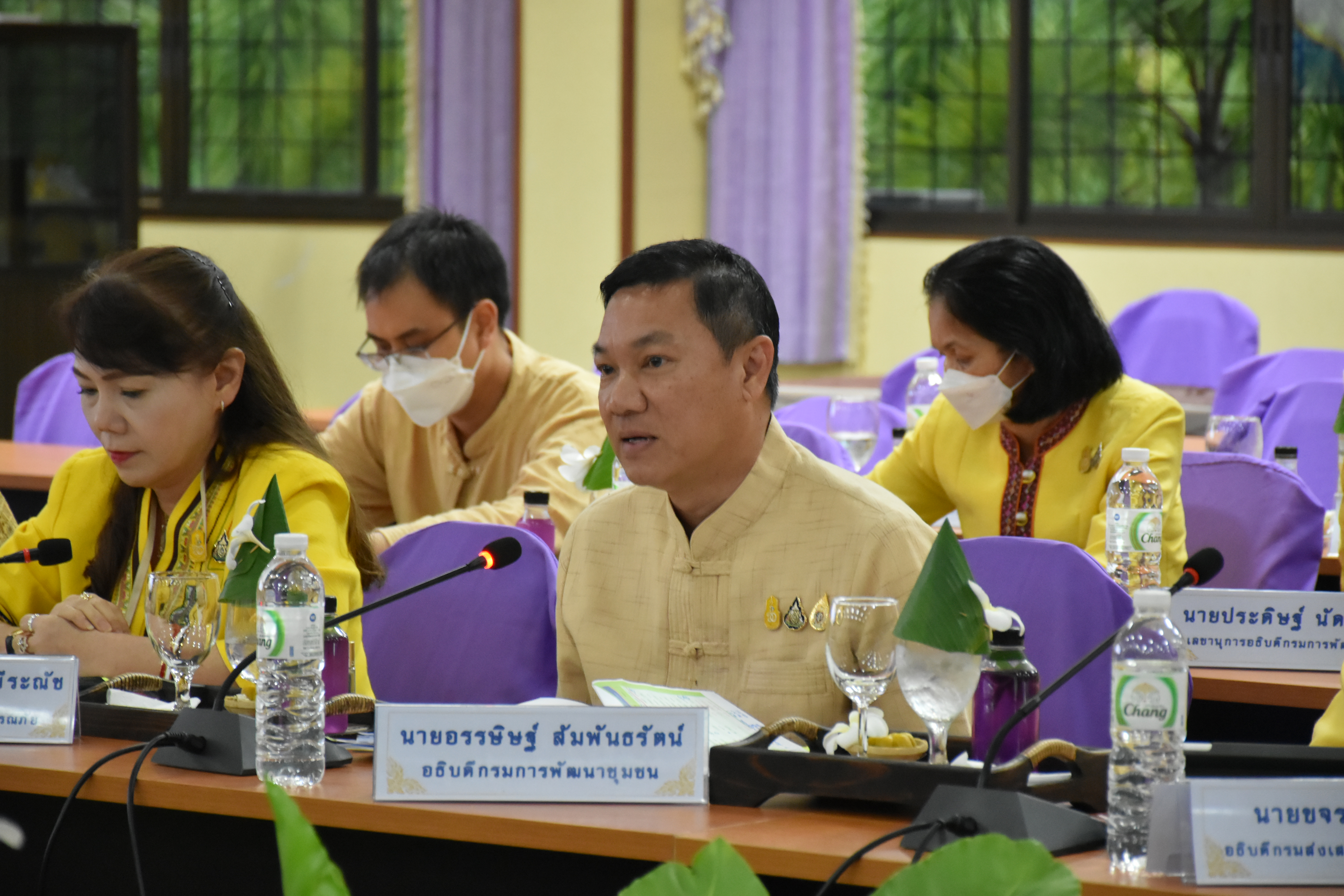 ?พัฒนาการจังหวัดมหาสารคาม ร่วมประชุมรับมอบนโยบายและติดตามการขับเคลื่อนงานหน่วยงานในสังกัดกระทรวงมหาดไทยในพื้นที่จังหวัดมหาสารคาม?