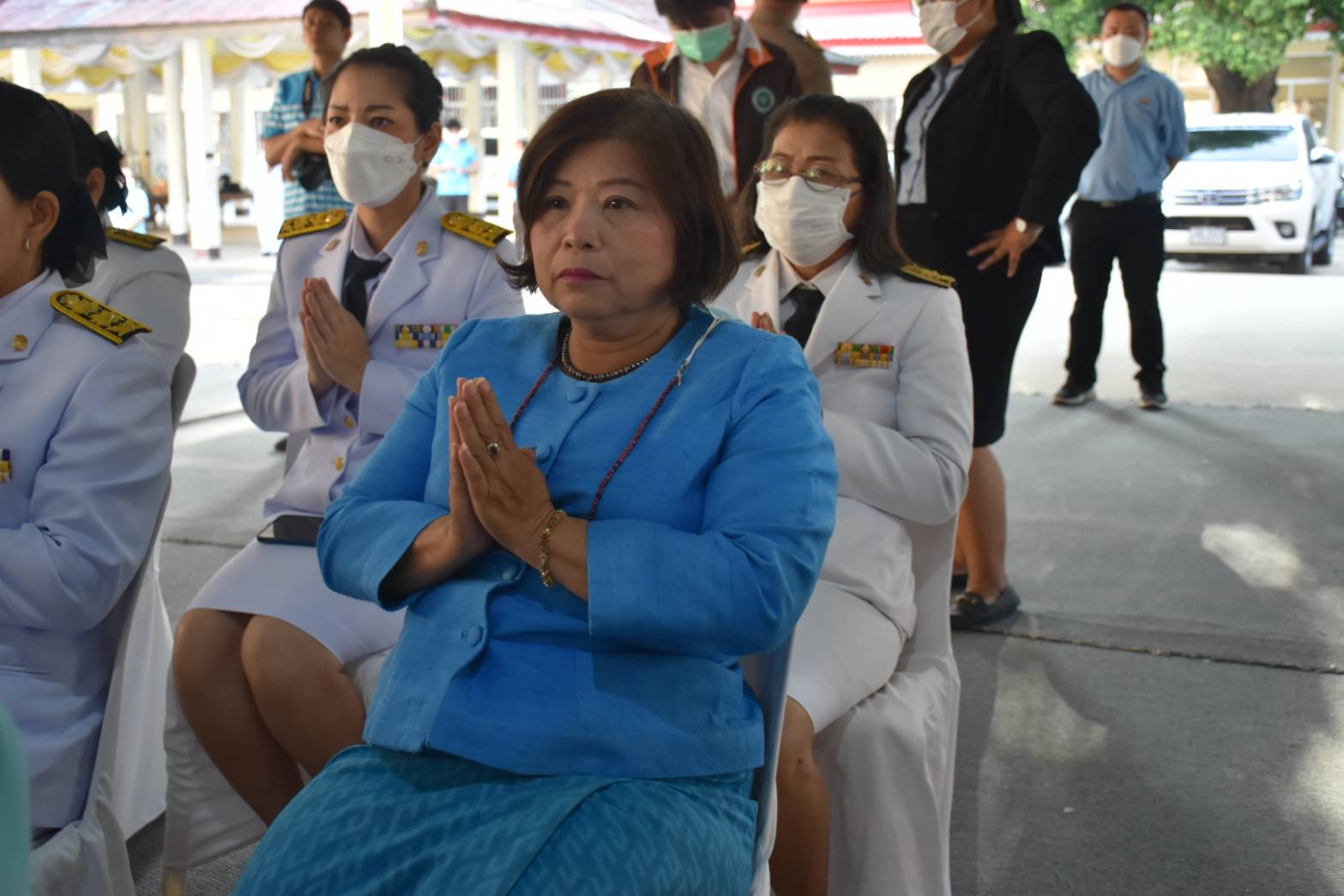?พช. มหาสารคาม ร่วม​กิจกรรม​เฉลิมพระเกียรติสมเด็จพระนางเจ้าสิริกิติ์ พระบรมราชินีนาถ พระบรมราชชนนีพันปี​หลวง​ เนื่องในโอกาสวันเฉลิมพระชนมพรรษา 12 สิงหาคม 2566?