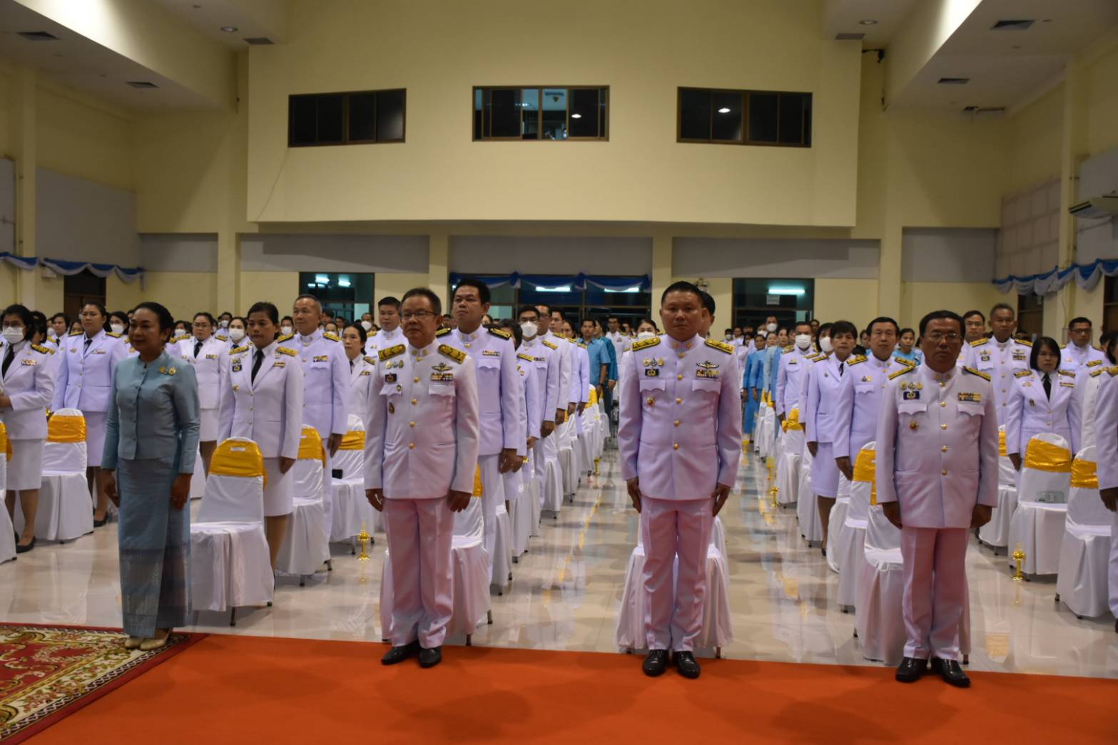 ?พช.มหาสารคาม ร่วมถวายเครื่องราชสักการะและจุดเทียนถวายพระพรชัยมงคล สมเด็จพระนางเจ้าสิริกิติ์ พระบรมราชินีนาถ พระบรมราชชนนีพันปี​หลวง​ เนื่องในโอกาสวันเฉลิมพระชนมพรรษา 12 สิงหาคม 2566?