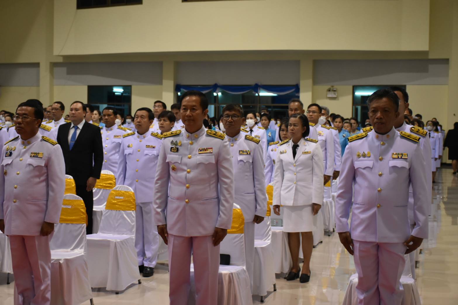 ?พช.มหาสารคาม ร่วมถวายเครื่องราชสักการะและจุดเทียนถวายพระพรชัยมงคล สมเด็จพระนางเจ้าสิริกิติ์ พระบรมราชินีนาถ พระบรมราชชนนีพันปี​หลวง​ เนื่องในโอกาสวันเฉลิมพระชนมพรรษา 12 สิงหาคม 2566?