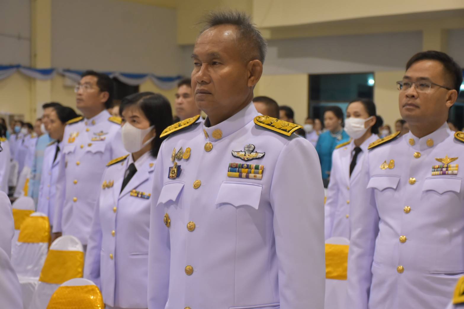 ?พช.มหาสารคาม ร่วมถวายเครื่องราชสักการะและจุดเทียนถวายพระพรชัยมงคล สมเด็จพระนางเจ้าสิริกิติ์ พระบรมราชินีนาถ พระบรมราชชนนีพันปี​หลวง​ เนื่องในโอกาสวันเฉลิมพระชนมพรรษา 12 สิงหาคม 2566?