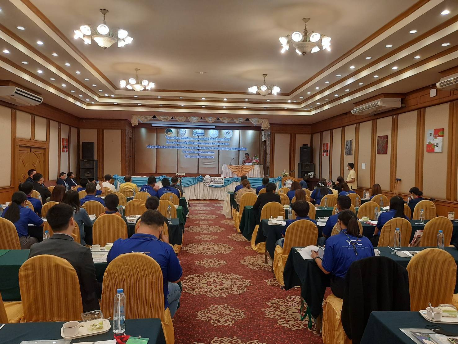 ?พช.มหาสารคาม  ร่วมการฝึกอบรมเพิ่มศักยภาพเกษตรกรรุ่นใหม่ Young Smart  Farmer เพื่อการเป็นเกษตรกรมืออาชีพสู่การพัฒนาเกษตรจังหวัดมหาสารคาม หลักสูตร “พัฒนาศักยภาพผู้นำคลื่นลูกใหม่ (Young public and private collaboration) YPC ” ของจังหวัดมหาสารคาม?