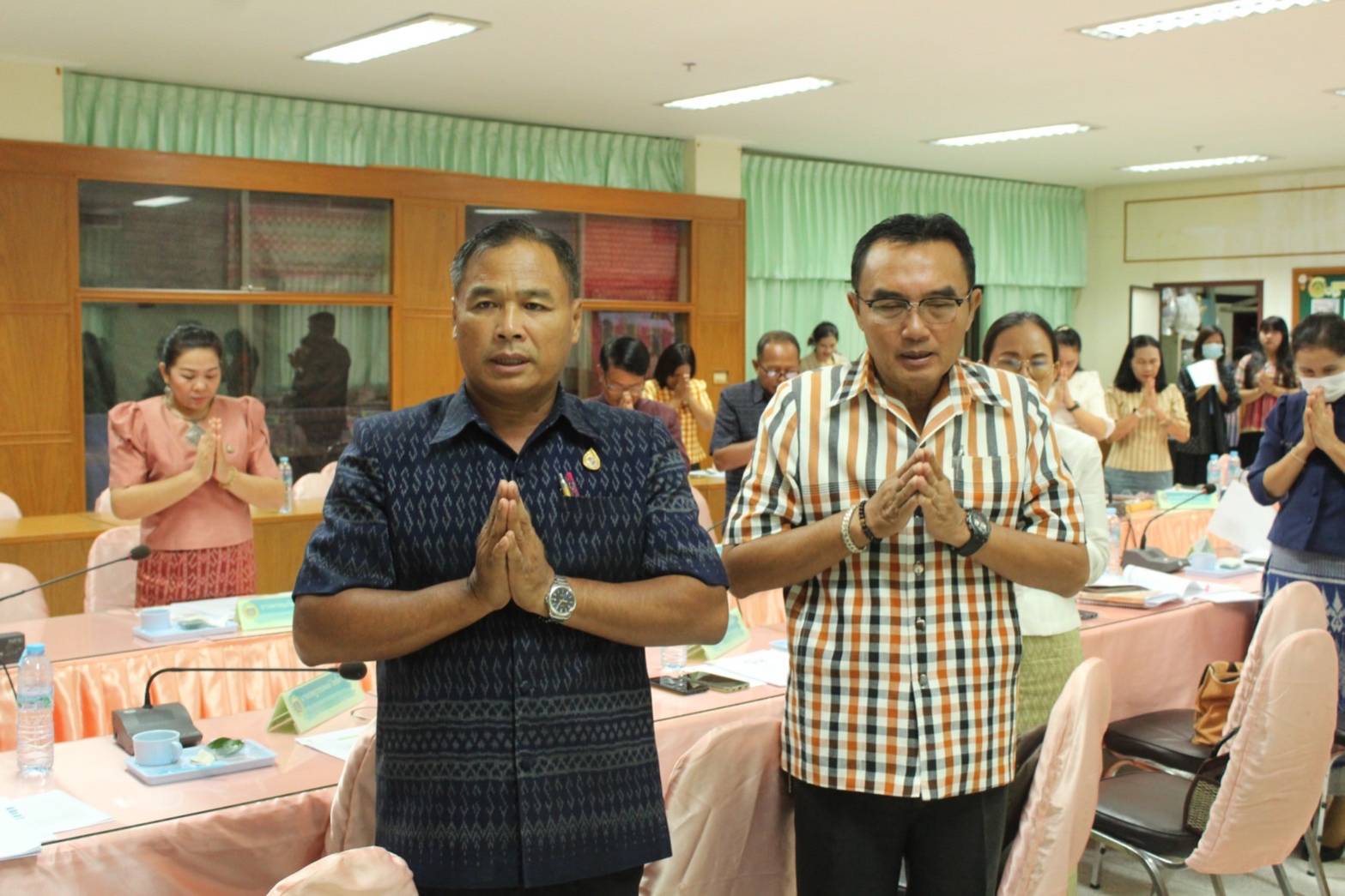 ?พช.มหาสารคาม “ประชุมประจำเดือนสำนักงานพัฒนาชุมชนจังหวัดมหาสารคาม ครั้งที่ 9/2566”?