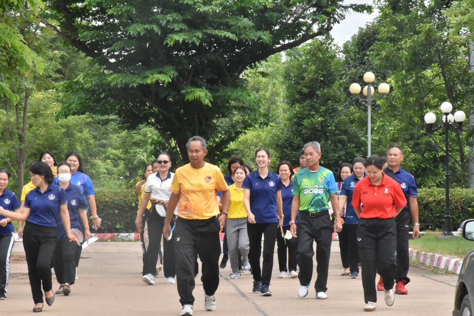 ?พช.มหาสารคาม จัดกิจกรรม Run for Life CDD Challenge 2023 ส่งเสริมให้บุคลากรในสังกัดรักสุขภาพโดยการออกกำลังกาย?