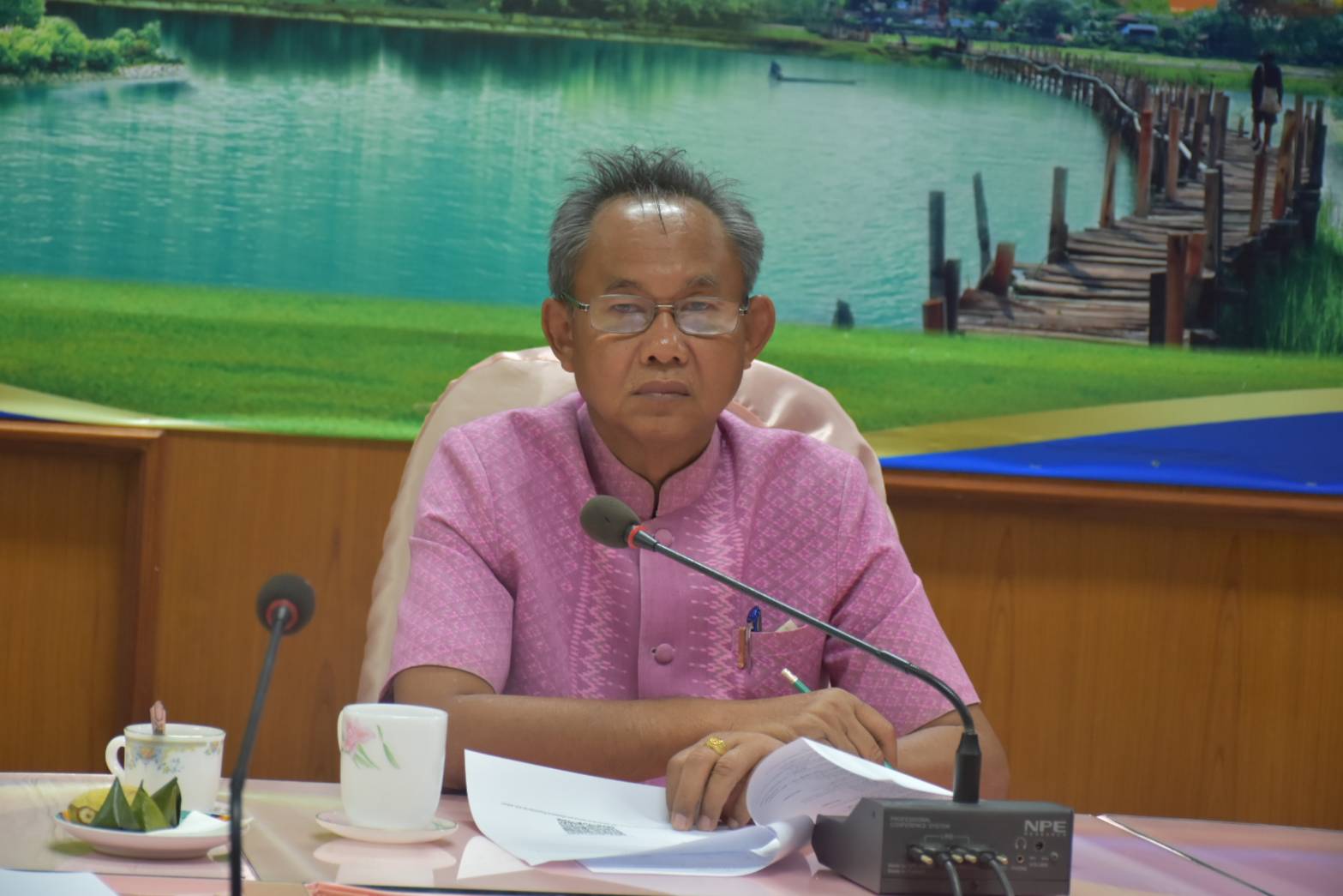 ?พช. มหาสารคาม ประชุมซักซ้อมแนวทางการติดตาม และประเมินผลการดำเนินงานหน่วยงานพัฒนาชุมชนใสสะอาด ประจำปีงบประมาณ 2566?