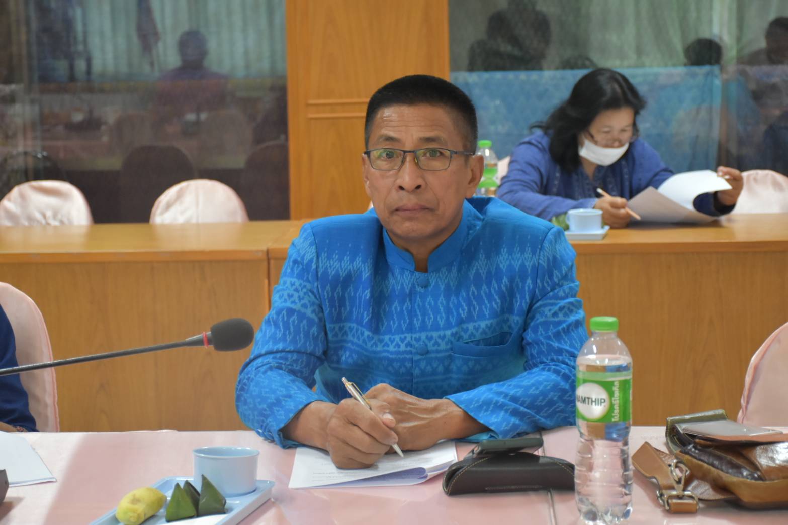 ?พช. มหาสารคาม ประชุมซักซ้อมแนวทางการติดตาม และประเมินผลการดำเนินงานหน่วยงานพัฒนาชุมชนใสสะอาด ประจำปีงบประมาณ 2566?