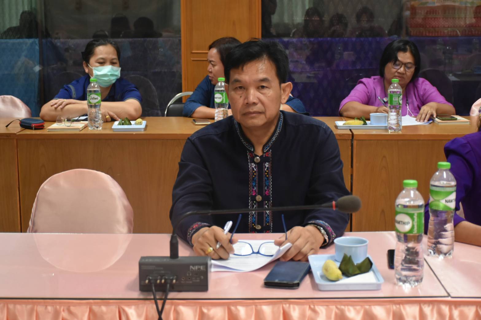 ?พช. มหาสารคาม ประชุมซักซ้อมแนวทางการติดตาม และประเมินผลการดำเนินงานหน่วยงานพัฒนาชุมชนใสสะอาด ประจำปีงบประมาณ 2566?