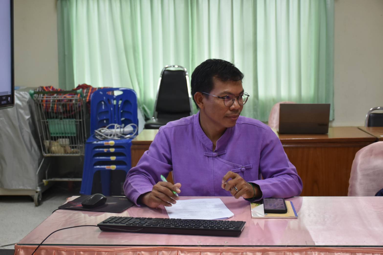 ?พช. มหาสารคาม ประชุมซักซ้อมแนวทางการติดตาม และประเมินผลการดำเนินงานหน่วยงานพัฒนาชุมชนใสสะอาด ประจำปีงบประมาณ 2566?