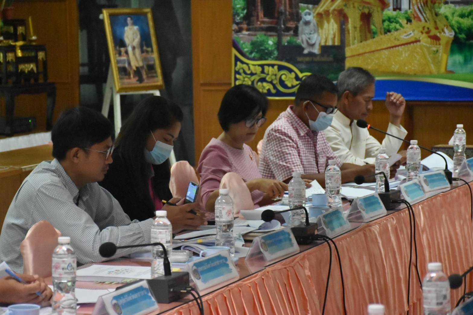 💠พช.มหาสารคามประชุมนำเสนอผลการจัดเก็บและรับรองคุณภาพข้อมูล จปฐ. ระดับจังหวัด ปีงบประมาณ พ.ศ 2566💠