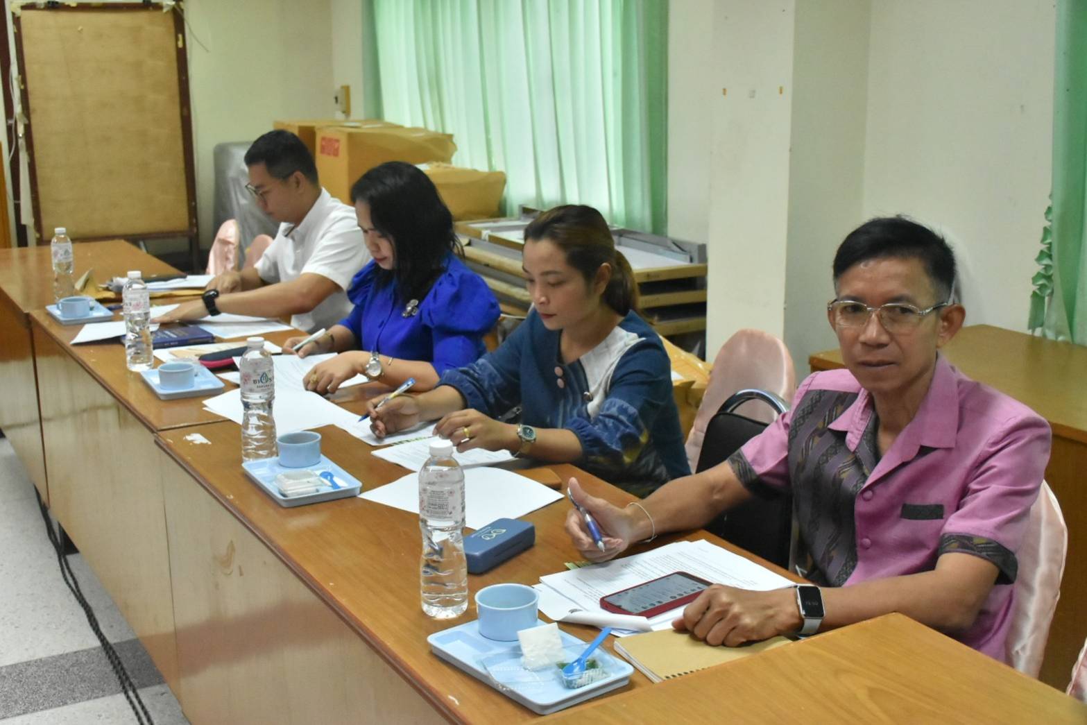 💠พช.มหาสารคามประชุมนำเสนอผลการจัดเก็บและรับรองคุณภาพข้อมูล จปฐ. ระดับจังหวัด ปีงบประมาณ พ.ศ 2566💠