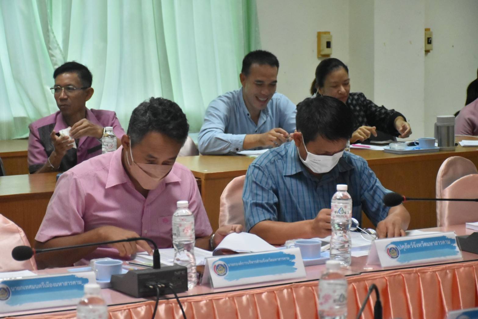 💠พช.มหาสารคามประชุมนำเสนอผลการจัดเก็บและรับรองคุณภาพข้อมูล จปฐ. ระดับจังหวัด ปีงบประมาณ พ.ศ 2566💠