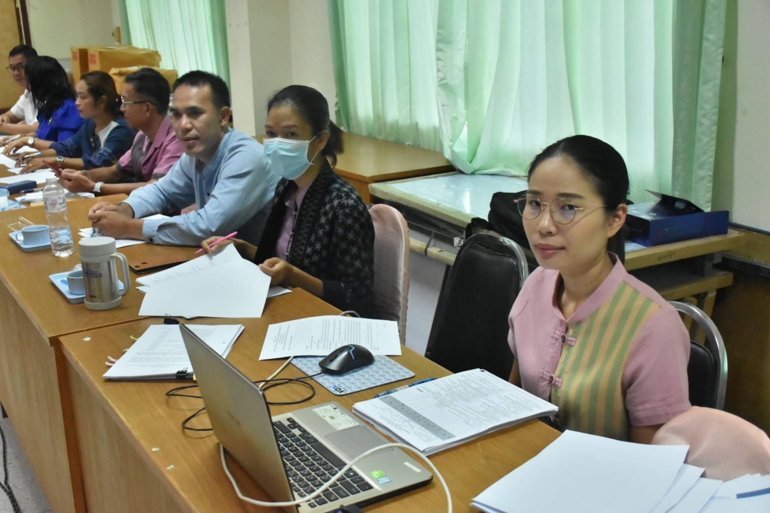 💠พช.มหาสารคามประชุมนำเสนอผลการจัดเก็บและรับรองคุณภาพข้อมูล จปฐ. ระดับจังหวัด ปีงบประมาณ พ.ศ 2566💠