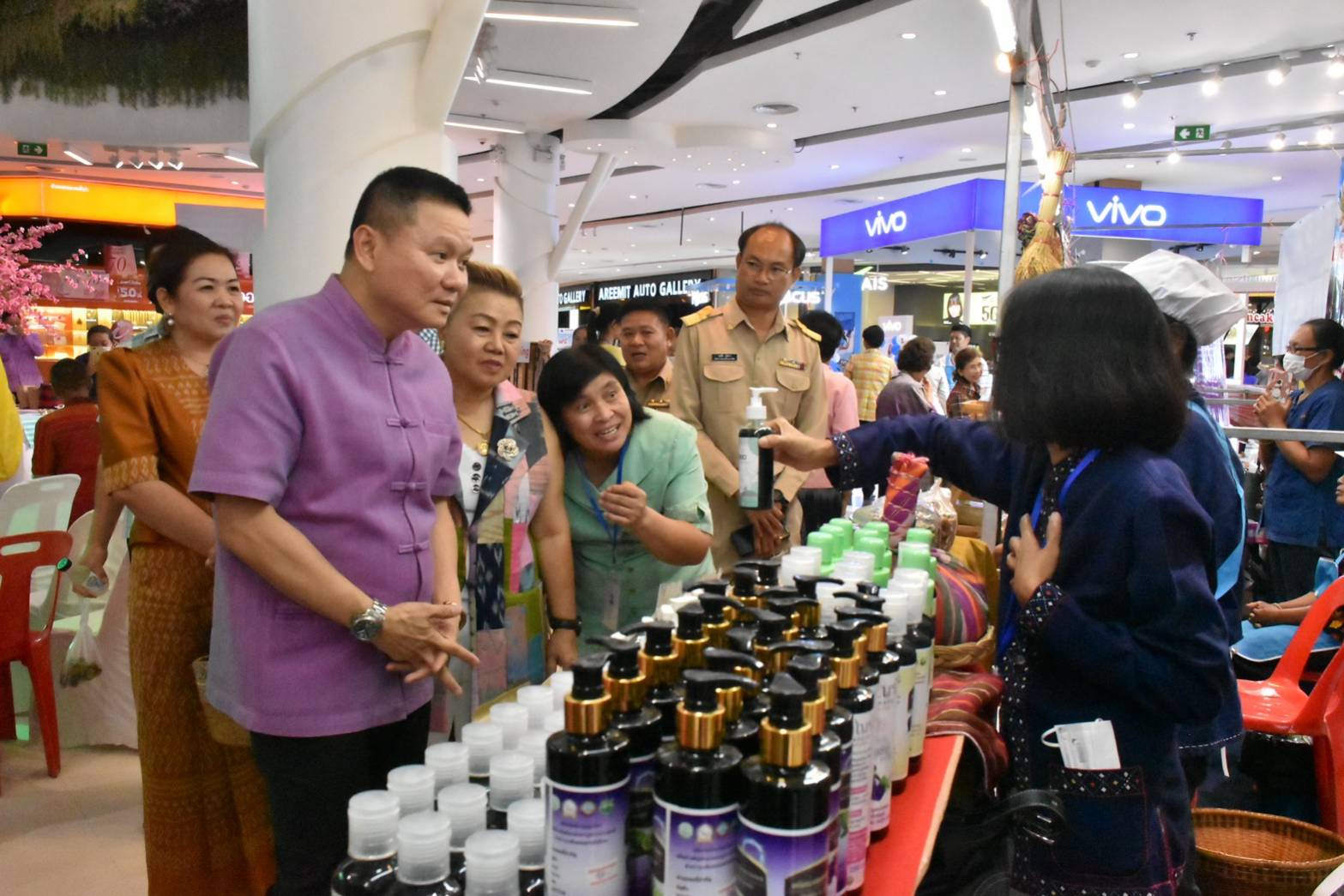 🔷พช.มหาสารคาม จัดงาน “อาหารปลอดภัย ประชารัฐร่วมใจ สร้างรายได้สู่ชุมชน ”ตามโครงการส่งเสริมช่องทางการตลาดเครือข่ายเกษตรปลอดภัย🔷