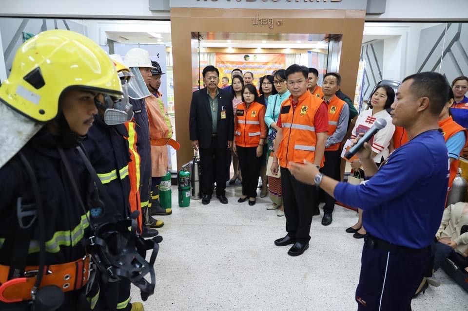 พช.มหาสารคาม ร่วมงาน”ลดความเสี่ยงเดิม ป้องกันความเสี่ยงใหม่ สู่สังคมเท่าทันภัยด้านแผน ปภ.จังหวัด”