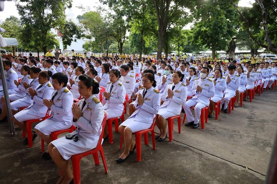 💠พช.มหาสารคาม น้อมรำลึกในพระมหากรุณาธิคุณพระบาทสมเด็จพระบรมชนกาธิเบศร มหาภูมิพลอดุลยเดชมหาราช บรมนาถบพิตร ร่วมจัดกิจกรรม เนื่องใน “ วันนวมินทรมหาราช“ 13 ตุลาคม 2566💠