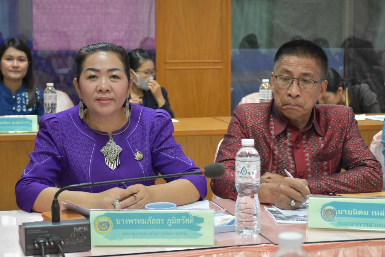 💠พช.มหาสารคาม รับการตรวจติดตามผลการปฏิบัติราชการ ตามนโยบายรัฐบาล ภารกิจเร่งด่วน กระทรวงมหาดไทย ภารกิจงานสำคัญกรมการพัฒนาชุมชน ของผู้ตรวจราชการกรมการพัฒนาชุมชน เขตตรวจราชการที่ 12 (นางนวลจันทร์ ศรีมงคล)💠