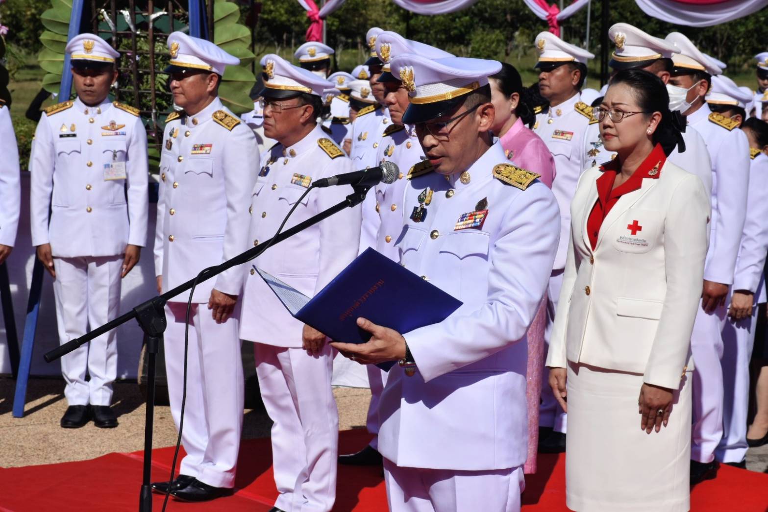 💠พช.มหาสารคาม ร่วมพิธีวางพวงมาลาถวายราชสักการะพระบาทสมเด็จพระจุลจอมเกล้าเจ้าอยู่หัว เพื่อน้อมสำนึกในพระมหากรุณาธิคุณ เนื่องใน “วันปิยมหาราช”💠