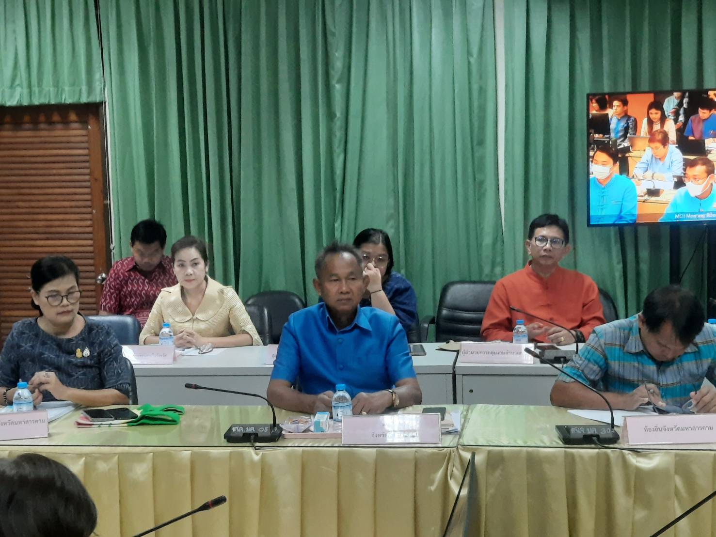 💠พช.มหาสารคาม เข้าร่วมการประชุมขับเคลื่อนและติดตามนโยบายของรัฐบาลและภารกิจสำคัญของปลัดกระทรวงมหาดไทย ประจำปีงบประมาณ พ.ศ. 2567 ผ่านระบบวิดีทัศน์ทางไกล (VSC)💠