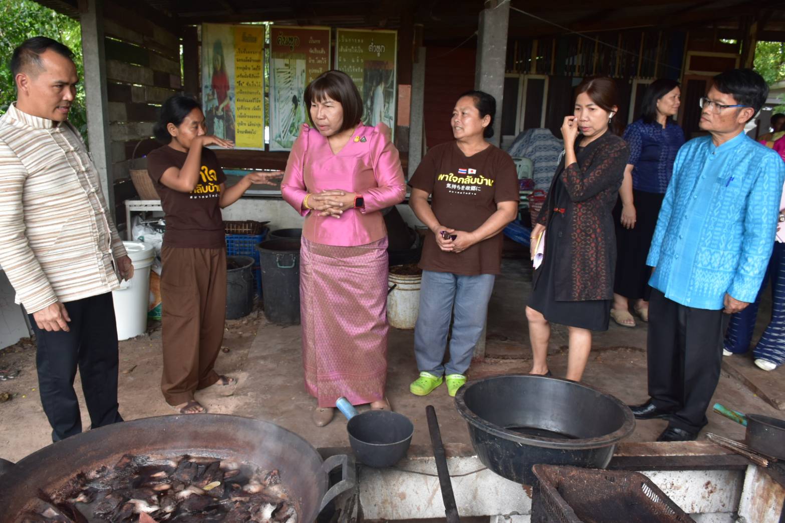 ผู้ตรวจราชการกรม กรมการพัฒนาชุมชน เขตตรวจราชการที่ 12 (นางนวลจันทร์ ศรีมงคล) ลงพื้นที่ ตรวจติดตาม ผลการดำเนินงาน ตามภารกิจสำคัญกรมการพัฒนาชุมชน อำเภอวาปีปทุม จังหวัดมหาสารคาม