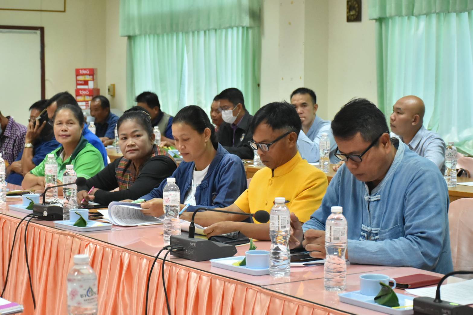 💠พช.มหาสารคาม ประชุมเครือข่าย โคก หนอง นา พัฒนาชุมชน จังหวัดมหาสารคาม💠
