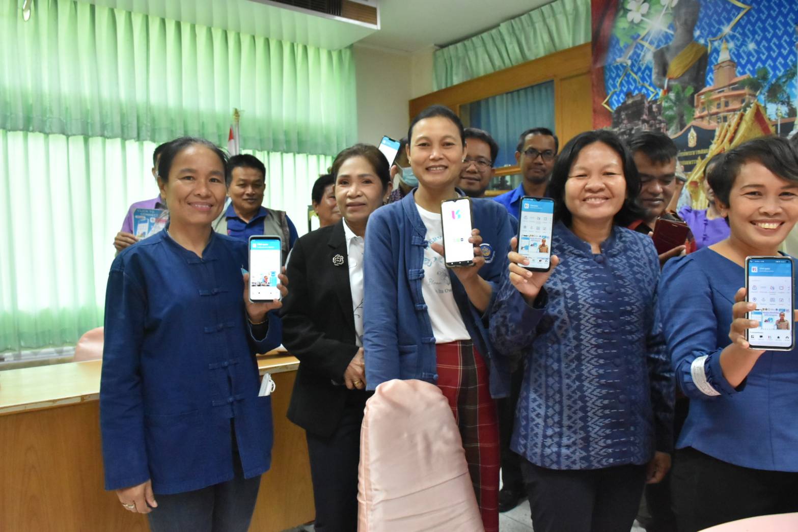 💠พช.มหาสารคาม ประชุมเครือข่าย โคก หนอง นา พัฒนาชุมชน จังหวัดมหาสารคาม💠