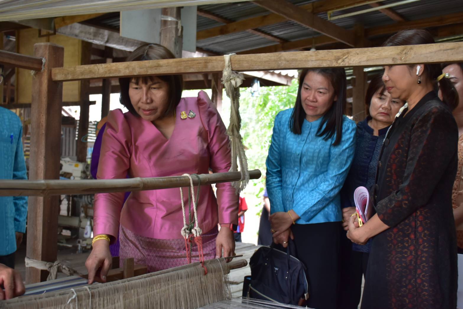 ผู้ตรวจราชการกรม กรมการพัฒนาชุมชน เขตตรวจราชการที่ 12 (นางนวลจันทร์ ศรีมงคล) ลงพื้นที่ ตรวจติดตาม ผลการดำเนินงาน ตามภารกิจสำคัญกรมการพัฒนาชุมชน อำเภอวาปีปทุม จังหวัดมหาสารคาม