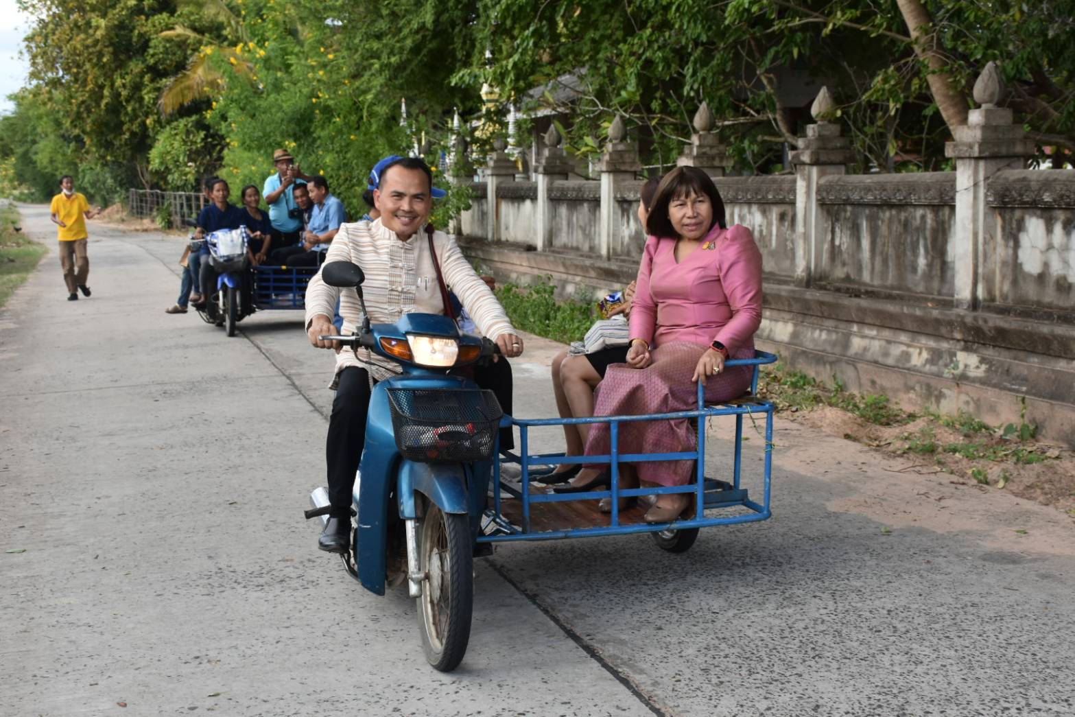 ผู้ตรวจราชการกรมการพัฒนาชุมชน เขตตรวจราชการที่ 12 (นางนวลจันทร์ ศรีมงคล) ลงพื้นที่ ตรวจติดตาม ผลการดำเนินงาน ตามภารกิจสำคัญกรมการพัฒนาชุมชน อำเภอแกดำ จังหวัดมหาสารคาม