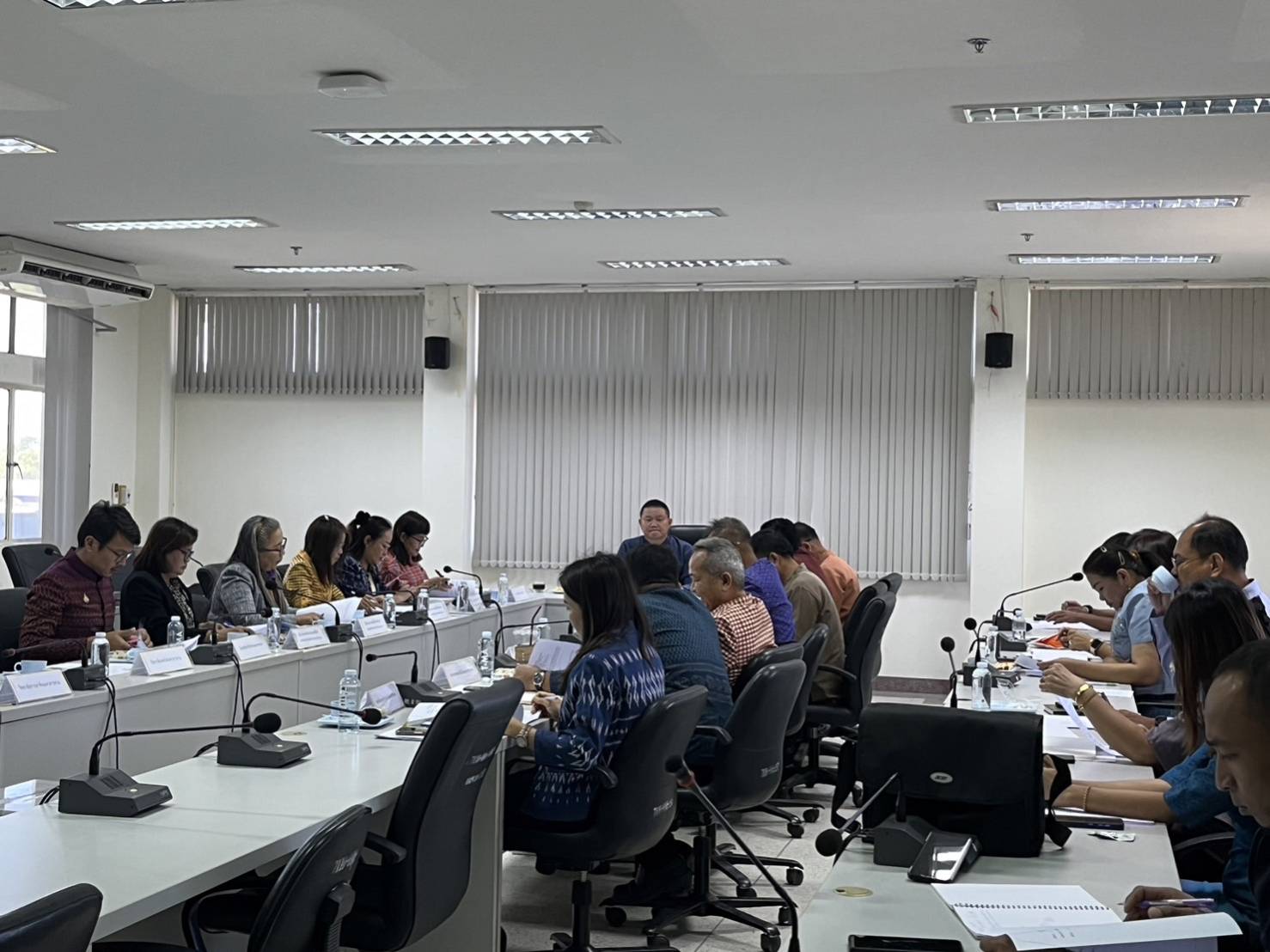 พช.มหาสารคาม ร่วมประชุมเตรียมกิจกรรมในงานบุญเบิกฟ้าและกาชาดจังหวัดมหาสารคามประจำปี 2567