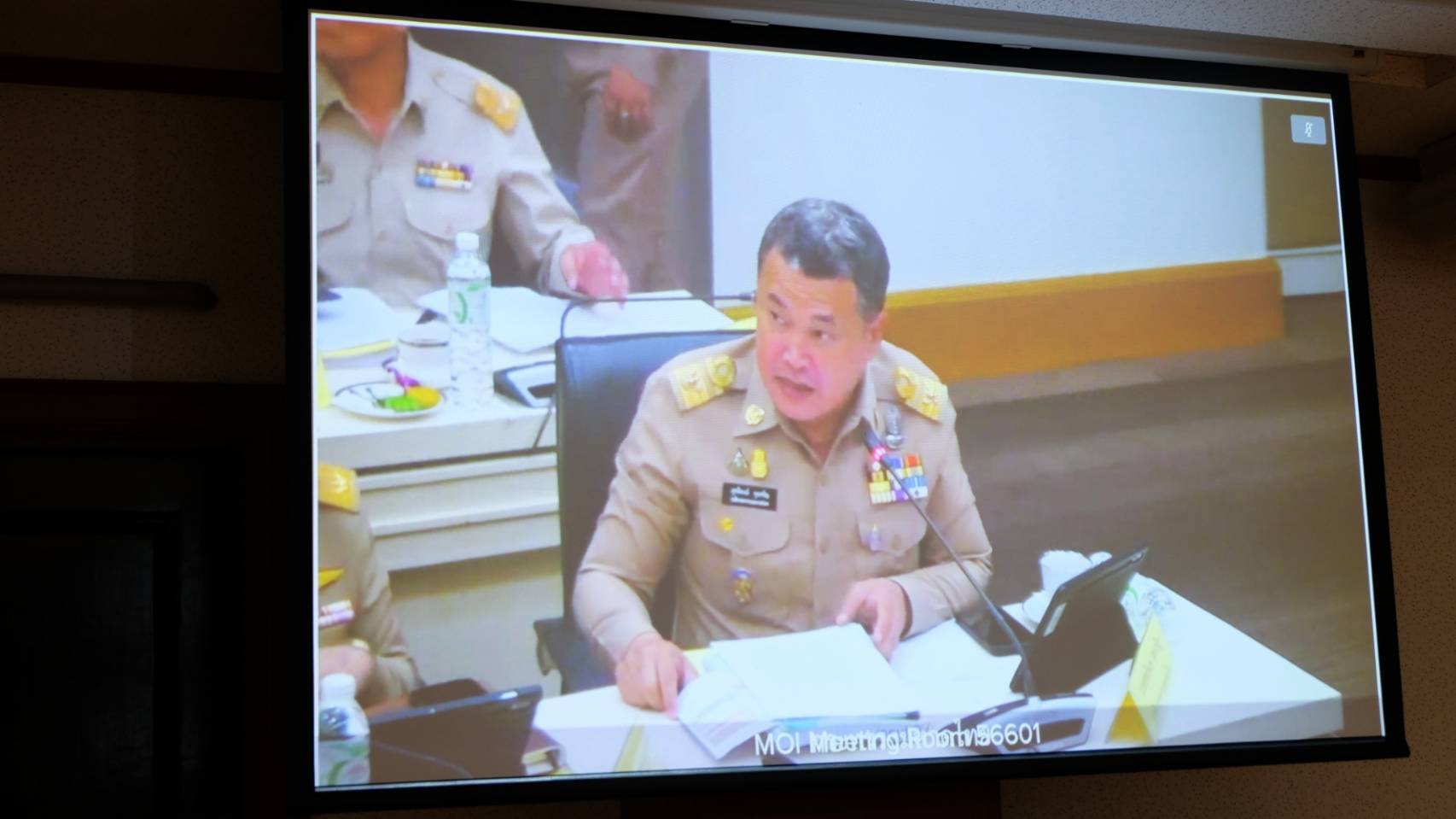 พช.มหาสารคาม ร่วมประชุมขับเคลื่อนและติดตามนโยบายของรัฐบาล และภารกิจสำคัญของกระทรวงมหาดไทยผ่านระบบวีดิทัศน์ทางไกล(VCS)