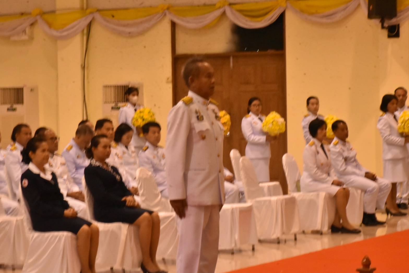 💠พช.มหาสารคาม ร่วมพิธีวางพานพุ่มถวายราชสักการะ พระบาทสมเด็จพระบรมชนกาธิเบศร มหาภูมิพล อดุลยเดชมหาราช บรมนาถบพิตร เนื่องใน “วันพระบิดาแห่งฝนหลวง” ประจำปี 2566💠