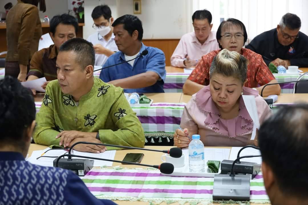 พช.มหาสารคาม ร่วมประชุมโครงการยกระดับประเพณีลอยกระทงสืบสานวัฒนธรรมแห่งสายน้ำประจำปี พ.ศ. 2566💠