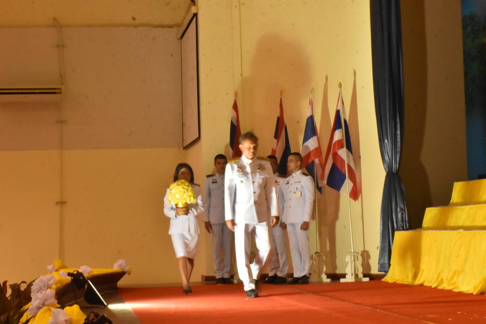 💠พช.มหาสารคาม ร่วมพิธีวางพานพุ่มถวายราชสักการะ พระบาทสมเด็จพระบรมชนกาธิเบศร มหาภูมิพล อดุลยเดชมหาราช บรมนาถบพิตร เนื่องใน “วันพระบิดาแห่งฝนหลวง” ประจำปี 2566💠