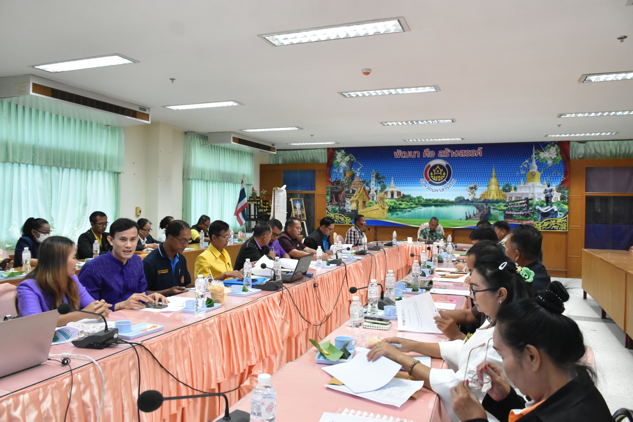 พช.มหาสารคาม ดำเนินงานโครงการเพิ่มศักยภาพงานกองทุนชุมชนเสริมสร้างธรรมาภิบาลและการเข้าถึงแหล่งทุน