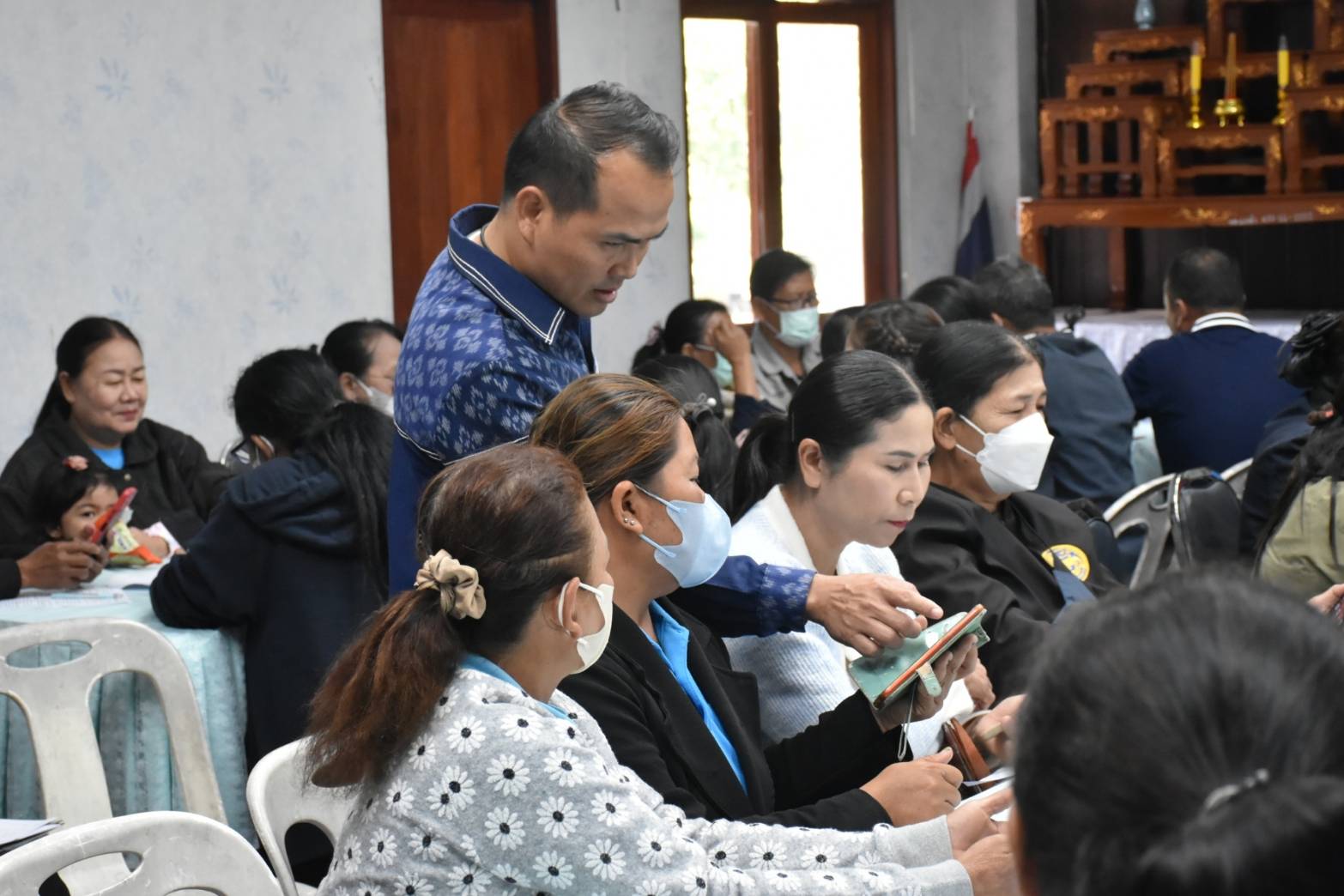 พช.มหาสารคาม ติดตามสนับสนุน โครงการประชุมเชิงปฏิบัติการผู้จัดเก็บข้อมูล จปฐ. ด้วยเครื่องมืออิเล็กทรอนิกส์ ประจำปีงบประมาณ 2567 พื้นที่อำเภอแกดำ