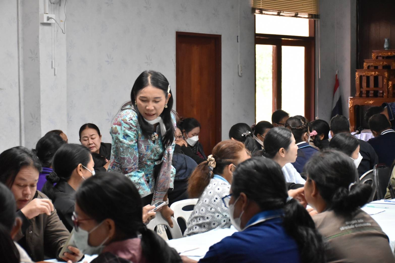 พช.มหาสารคาม ติดตามสนับสนุน โครงการประชุมเชิงปฏิบัติการผู้จัดเก็บข้อมูล จปฐ. ด้วยเครื่องมืออิเล็กทรอนิกส์ ประจำปีงบประมาณ 2567 พื้นที่อำเภอแกดำ