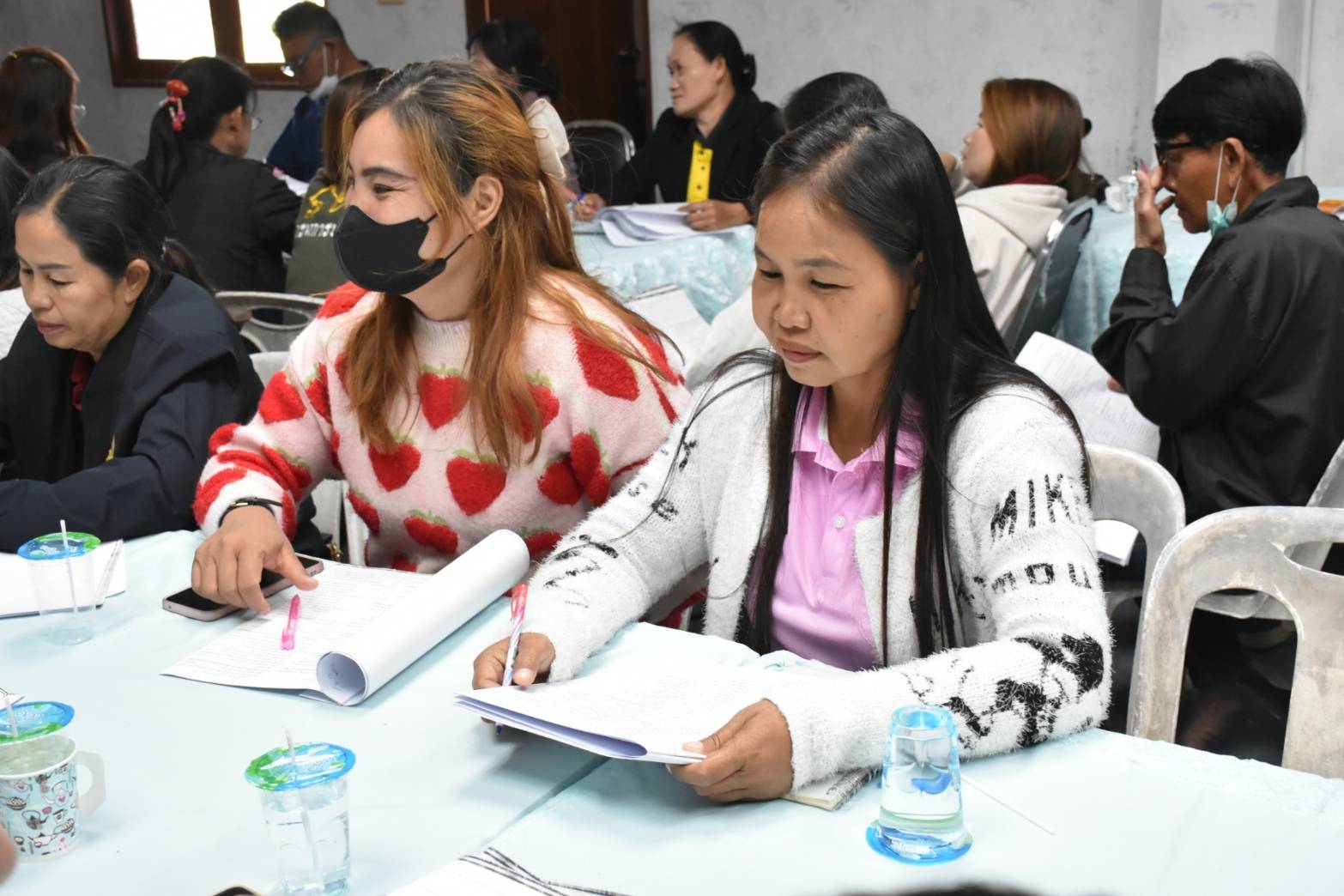 พช.มหาสารคาม ติดตามสนับสนุน โครงการประชุมเชิงปฏิบัติการผู้จัดเก็บข้อมูล จปฐ. ด้วยเครื่องมืออิเล็กทรอนิกส์ ประจำปีงบประมาณ 2567 พื้นที่อำเภอแกดำ