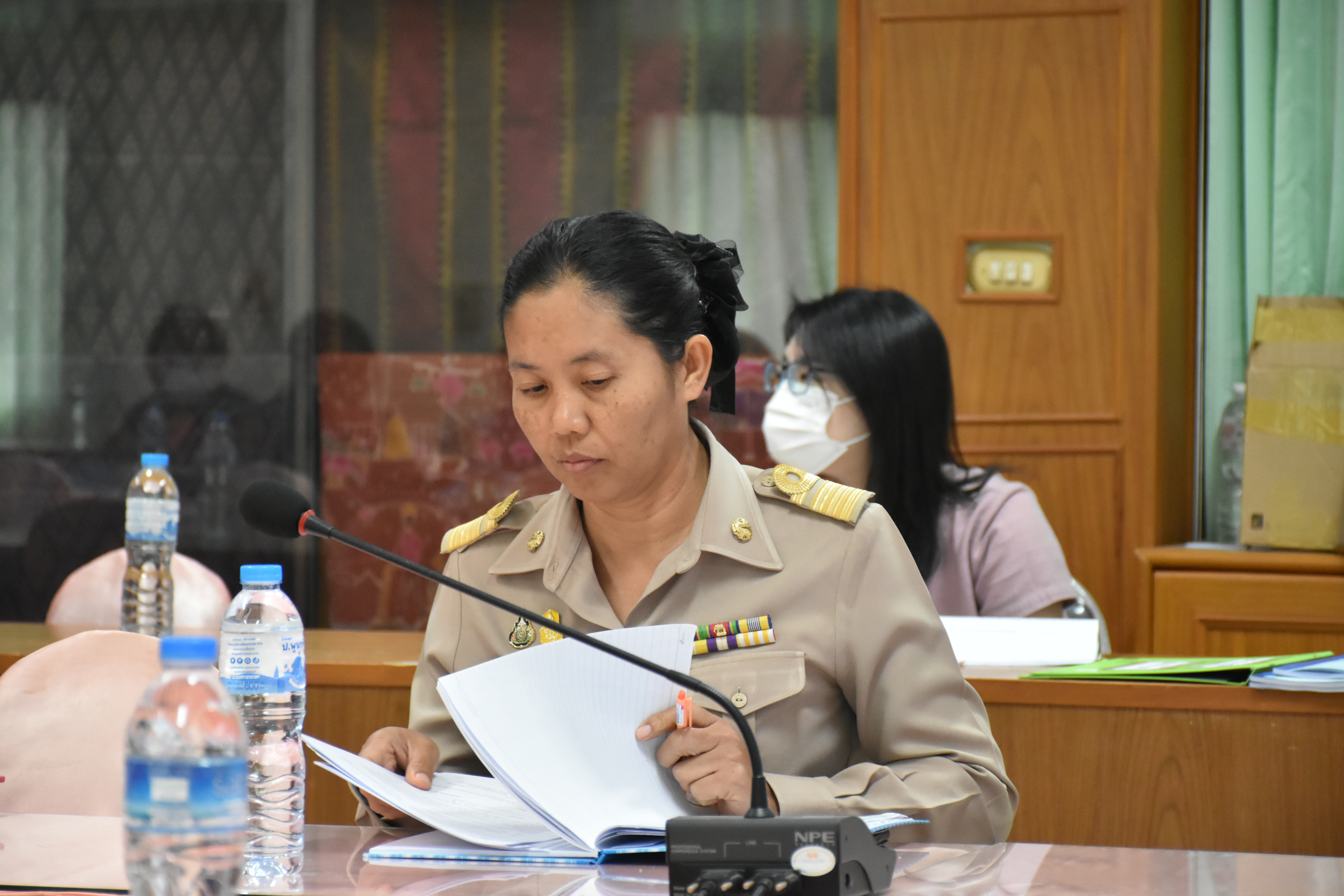 พช.มหาสารคาม ประชุมคณะอนุกรรมการบริหารกองทุนพัฒนาบทบาทสตรี ครั้งที่ 6/2566