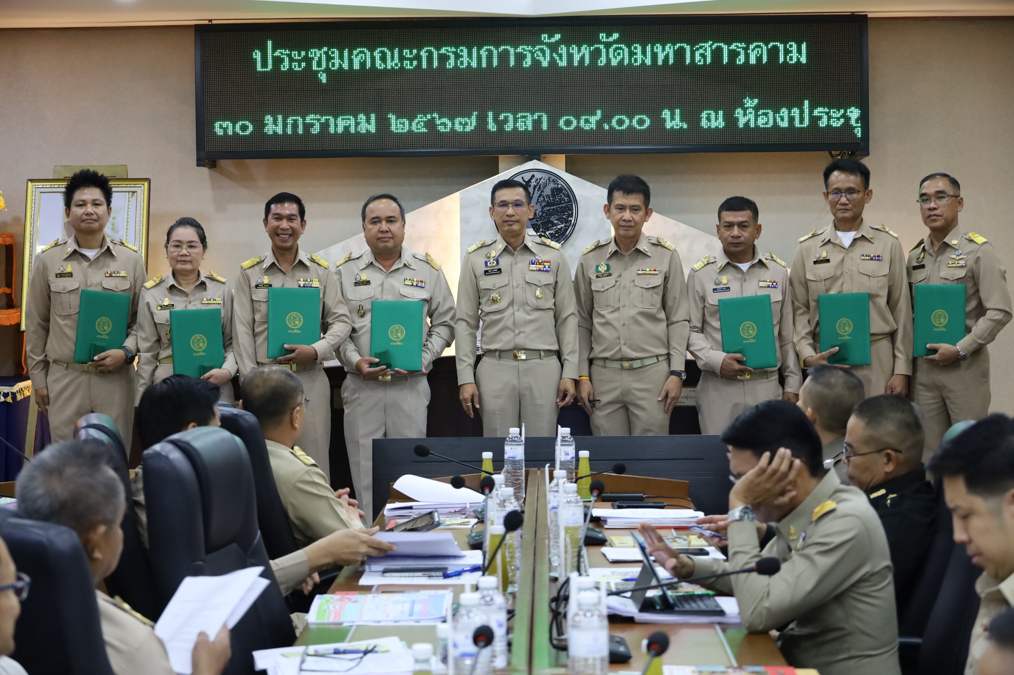 พช.มหาสารคาม ร่วมประชุมกรมการจังหวัดมหาสารคาม ประจำเดือนมกราคม 2567